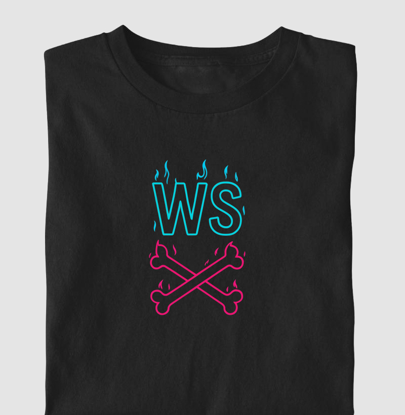 Camiseta WS Neon Flame