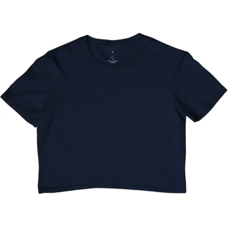 Cropped básica MARINHO