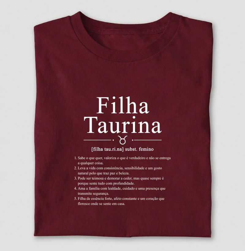 Filha taurina (adulto) ♉