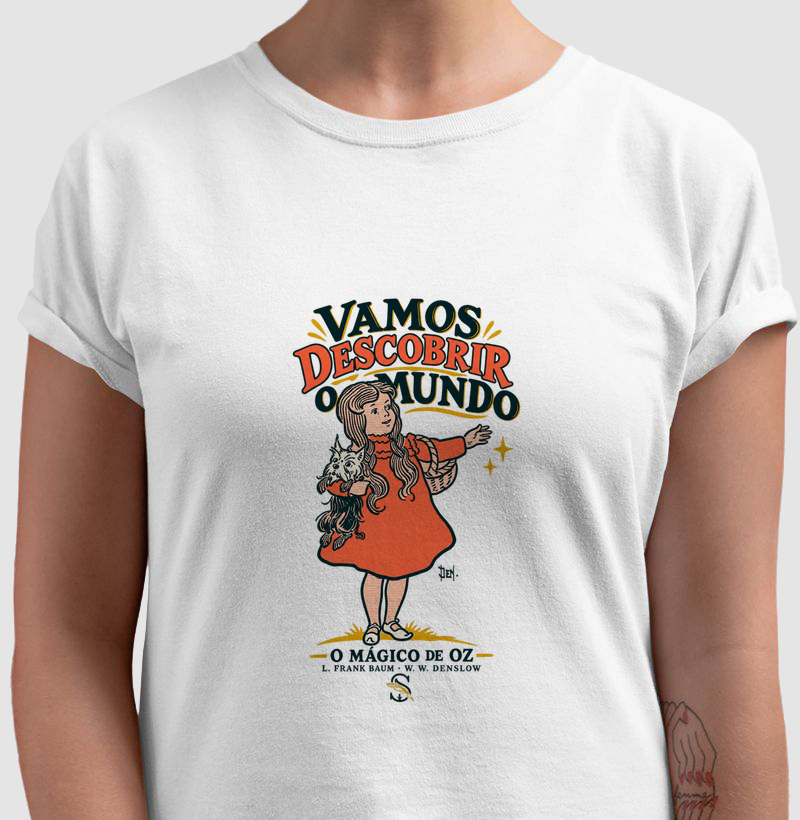 Oz — Vamos descobrir o mundo - Camiseta