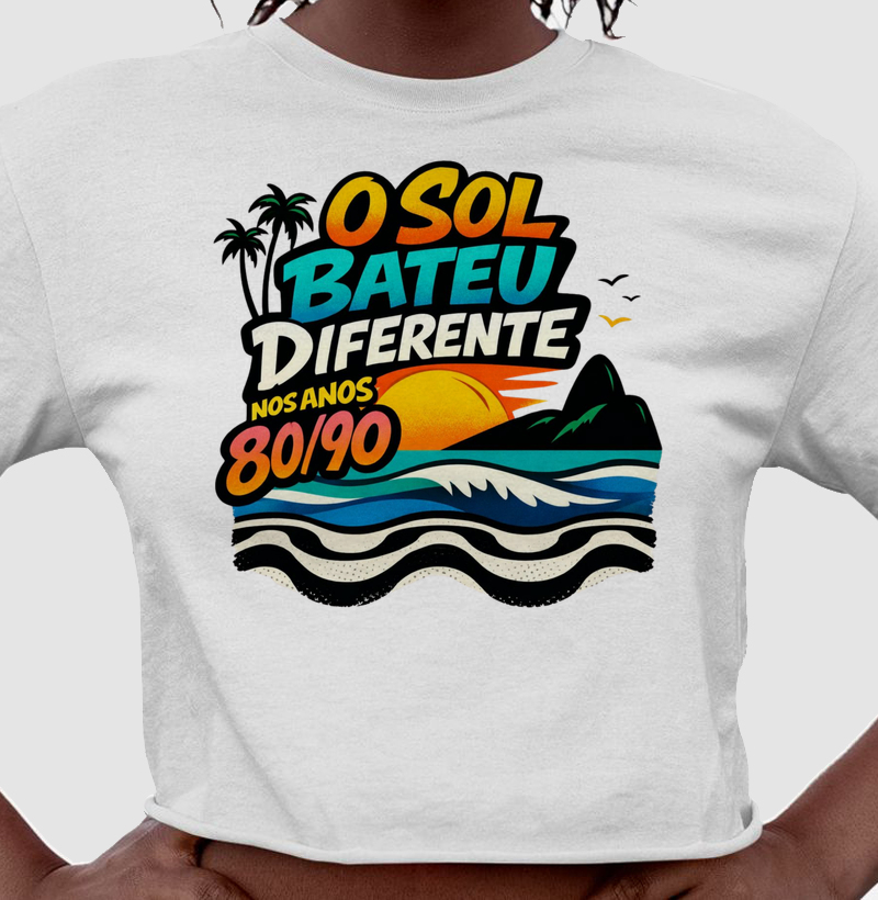 Cropped Sol da Nossa História 80/90 | Posto80