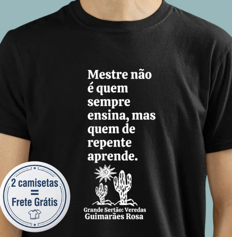 Camiseta Premium Português/Literatura