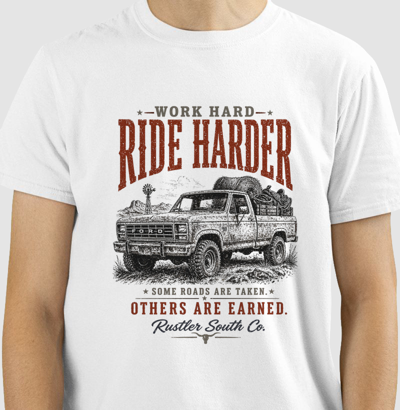 Ride Harder – Ford Vintage Truck