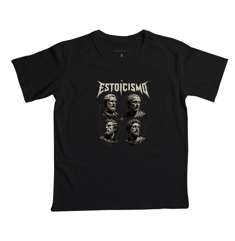 Camiseta Estoicismo - 4 Pensadores