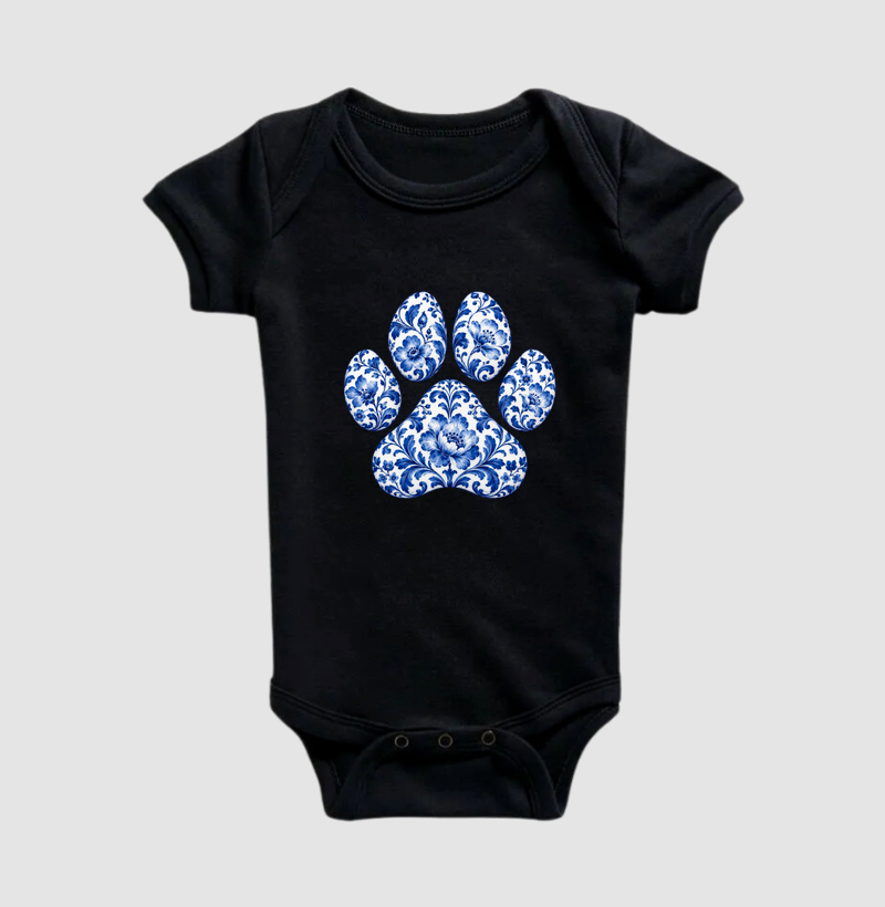 Pata de Azulejo Minimalista - Body Infantil