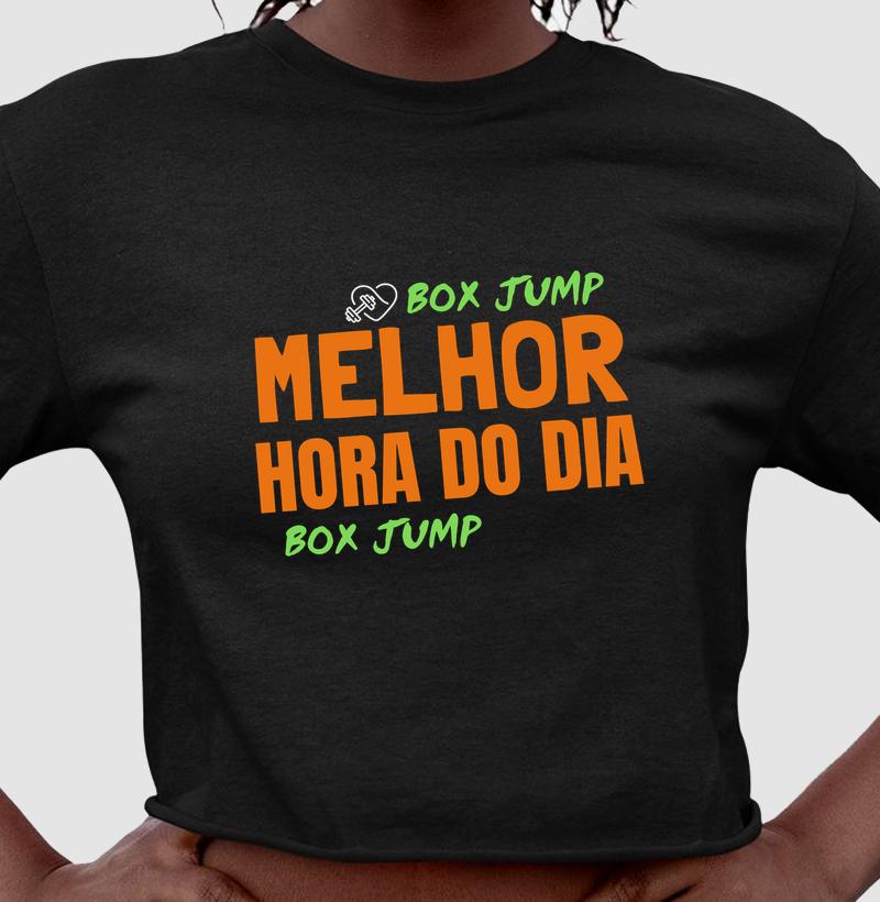 Cropped Melhor Hora do Dia Box Jump