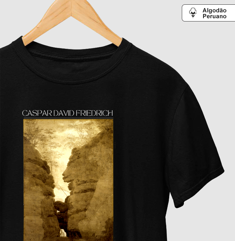 Rock Arch in the Uttewalder Grund (1801)- Caspar David Friedrich