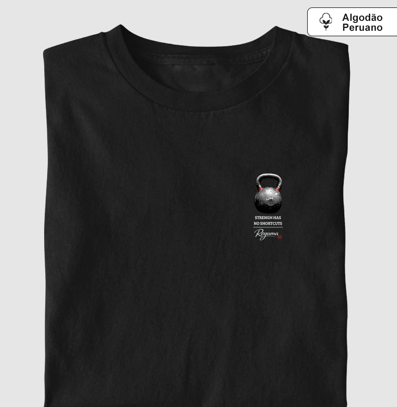 Camiseta Algodão Peruano No Shortcuts  Reyuma DK