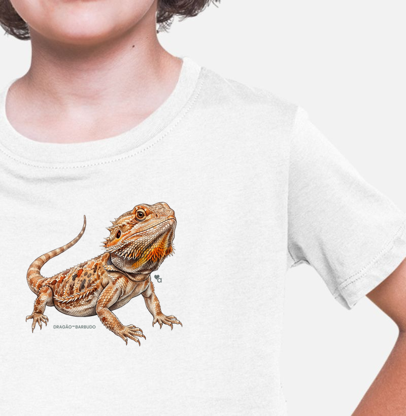 Répteis - Dragão-Barbudo - Infantil