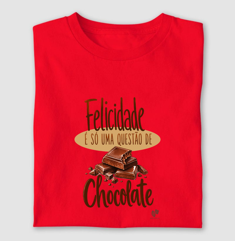 Felicidade é só uma questão de chocolate