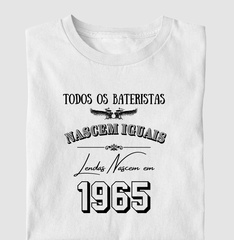 TODOS OS BATERISTAS NASCEM IGUAIS LENDAS NASCEM EM 1965