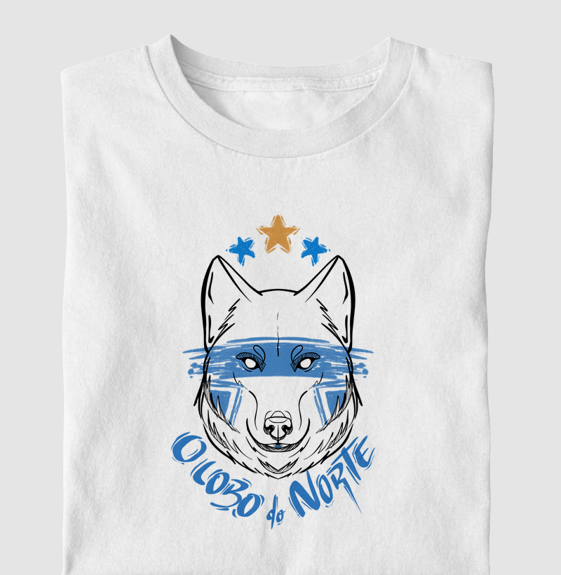 Estampa "O Lobo do Norte"