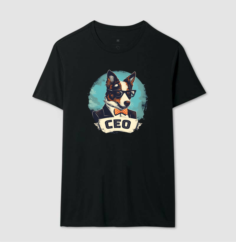Camiseta Border Collie CEO