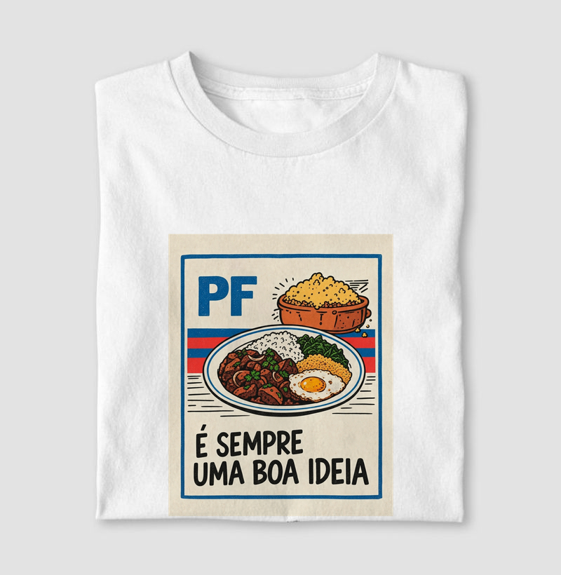PF Sempre uma boa idéia - Camiseta