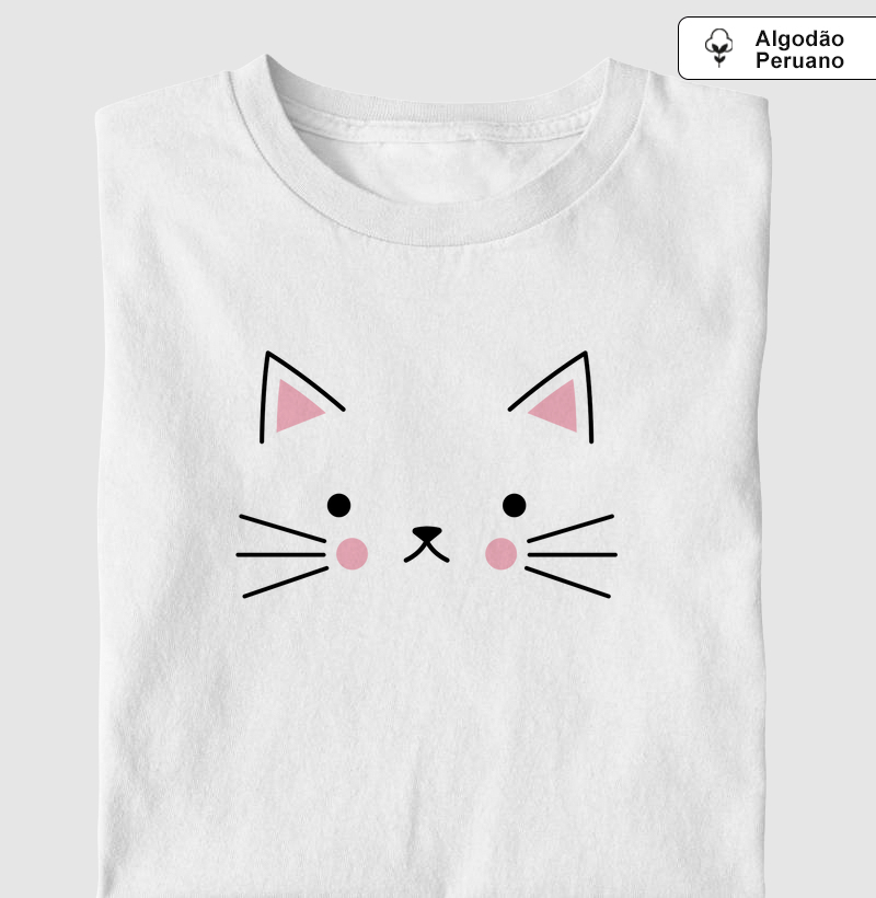 Rosto Felino - Minimalismo e Fofura