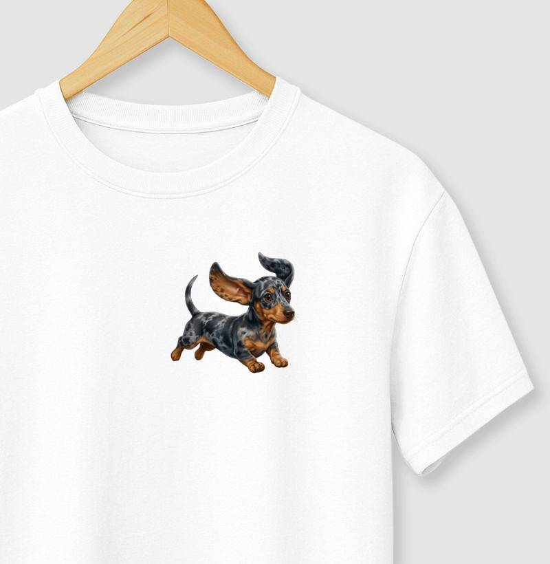 Dachshund Arlequim Minimalista