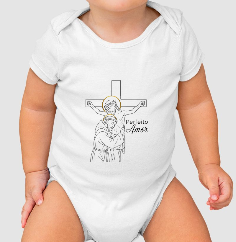 Jesus e São Francisco - Perfeito Amor!