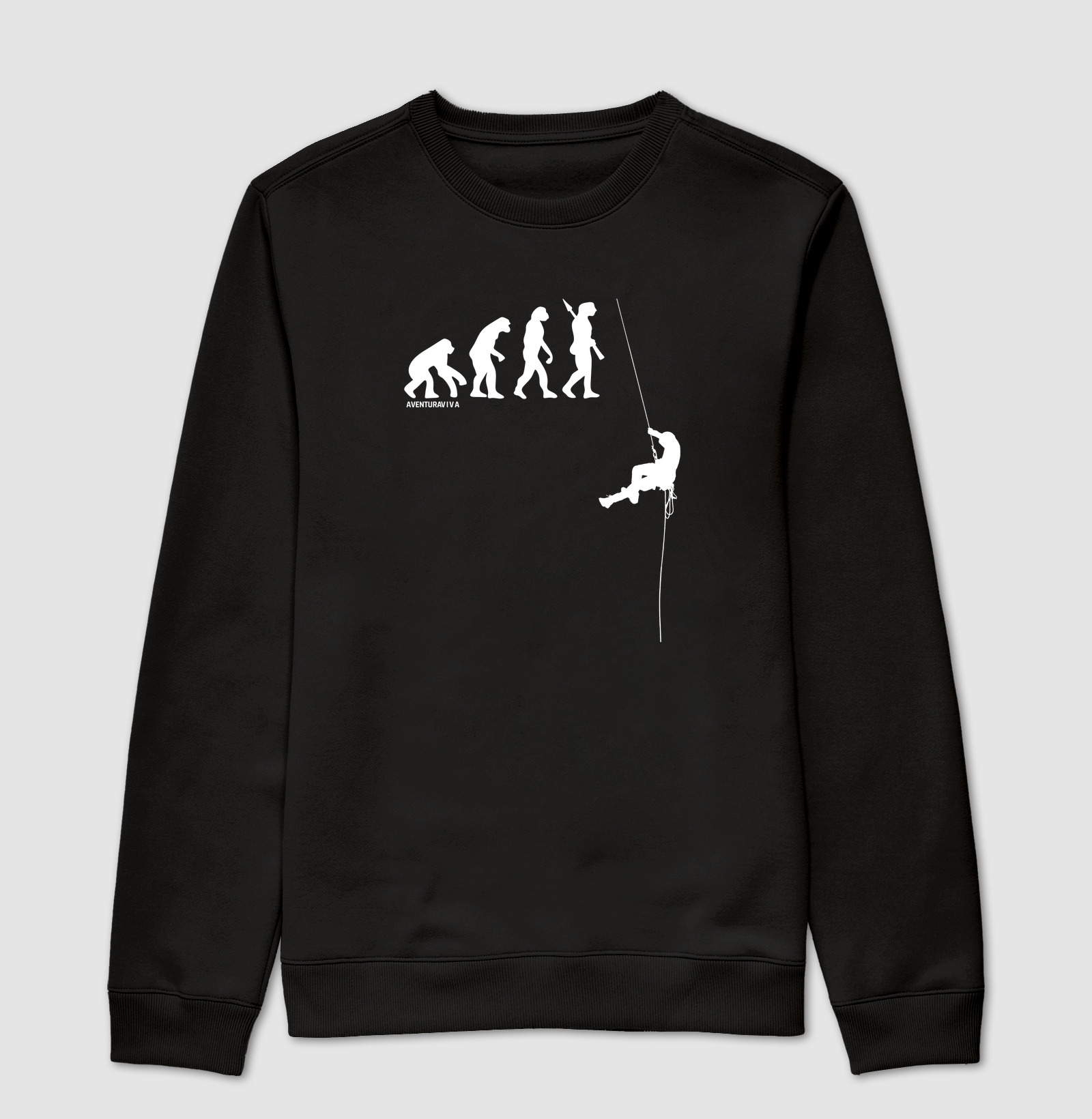 Evolução Rapel - Suéter Moletom