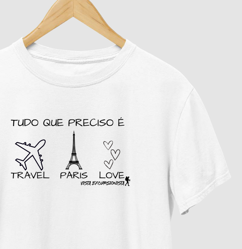 Travel, Paris e Love – Excursionista