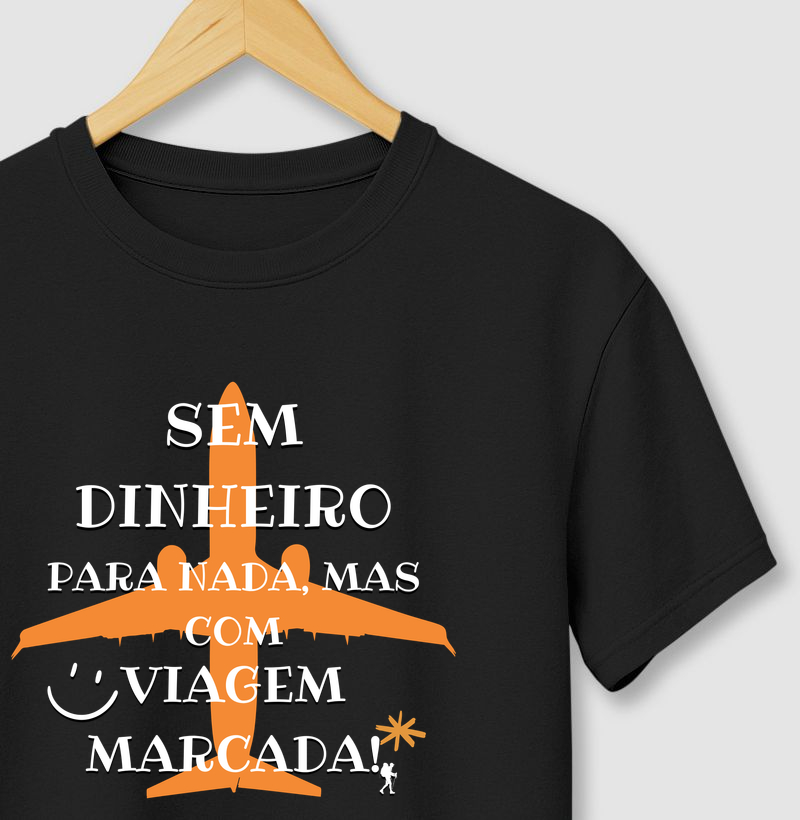 Sem dinheiro, mas viajando