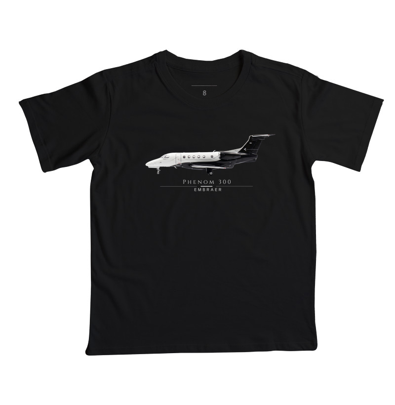 Embraer Phenom 300 - Profile - Camiseta Infantil