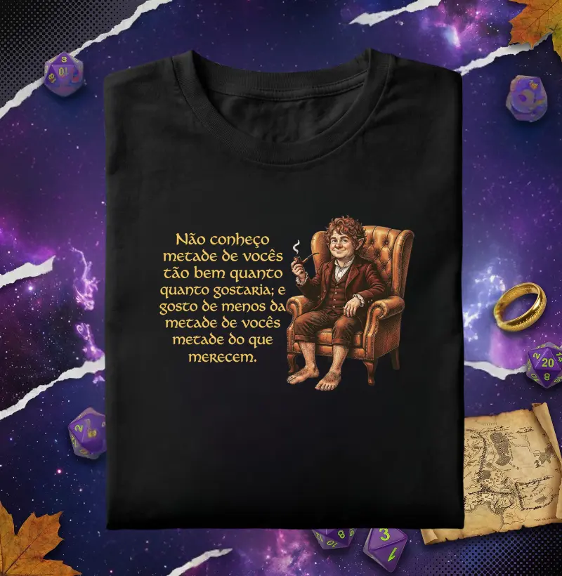 Gosto de menos da metade de vocês