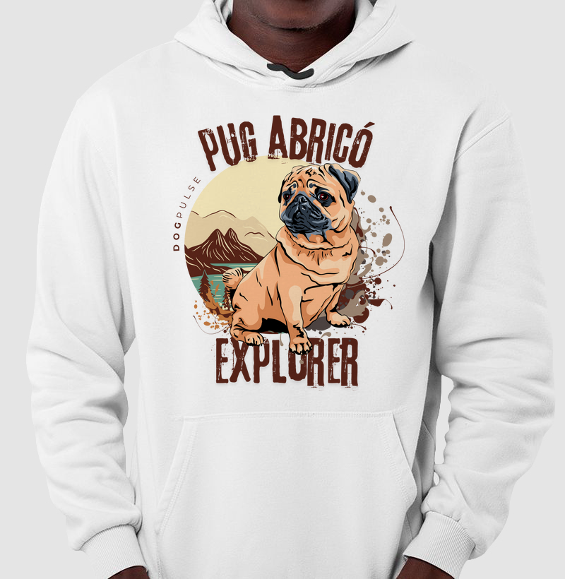 Moletom Dog Pulse Pug Abricó Explorer – Joyful Journeys