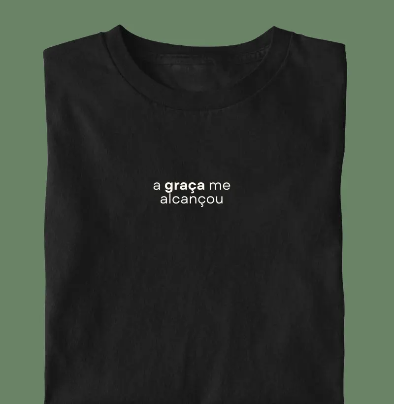 a graça me alcançou