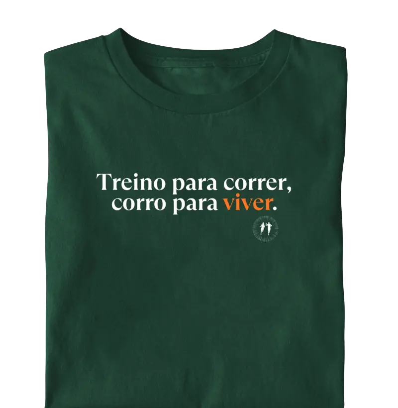 Treino para correr, corro para viver