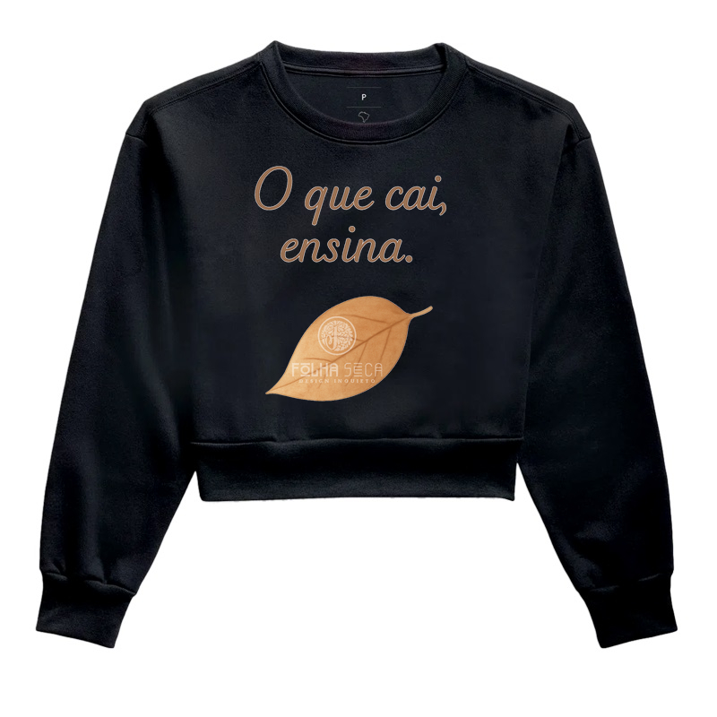 Estampa O Que Cai Ensina