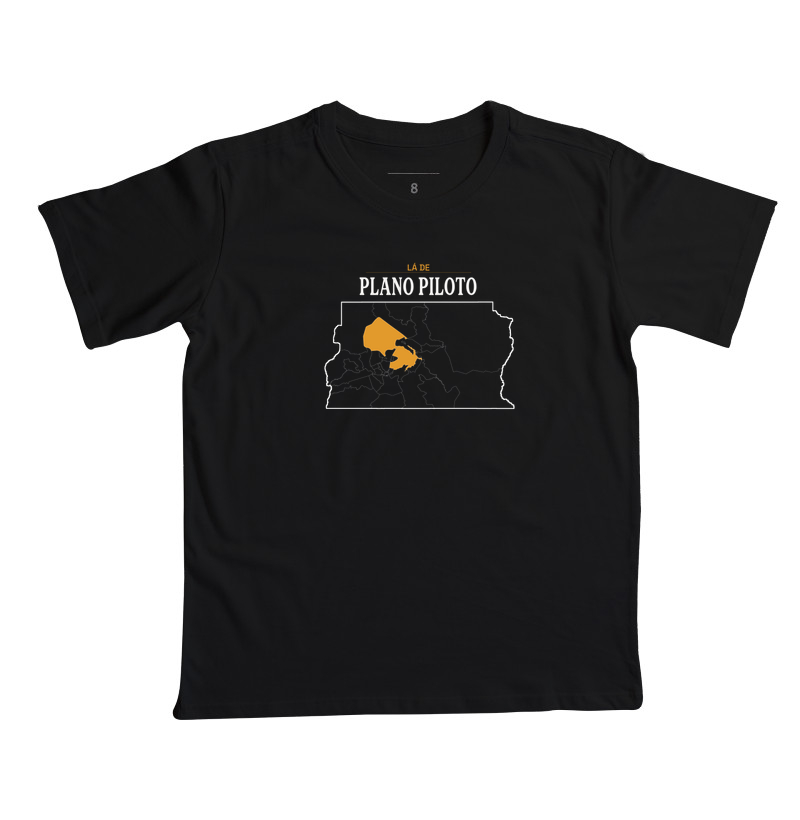 Plano Piloto | Território DF - Camiseta Infantil