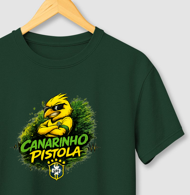 🐤🇧🇷 CANARINHO PISTOLA – A CAMISA DA TORCIDA QUE NÃO PASSA PANO