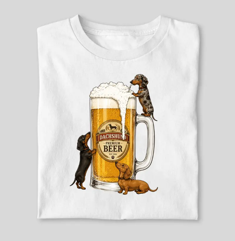 Salsicha e cerveja