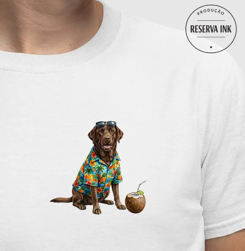 Labrador Chocolate - Férias