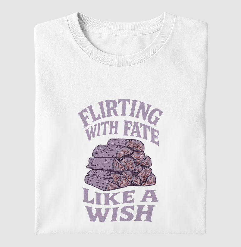 Camiseta FLIRTING WITH FATE LIKE A WISH