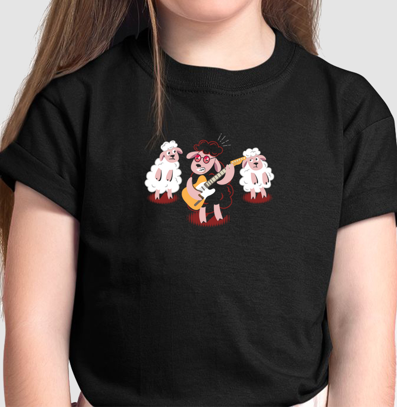 Ovelha Negra - Camiseta Infantil
