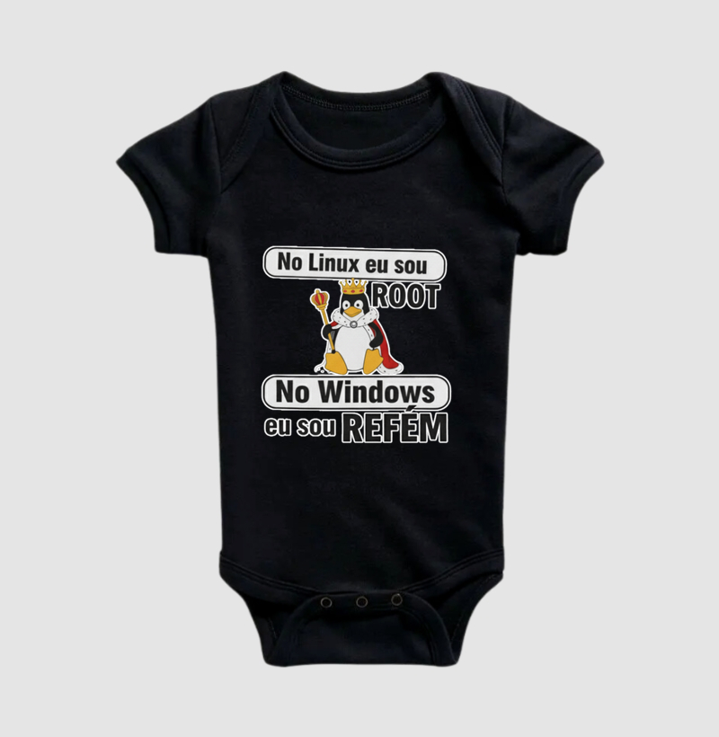 No Linux eu sou ROOT, no Windows eu sou REFÉM