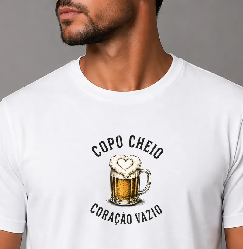 Copo cheio, coração vazio