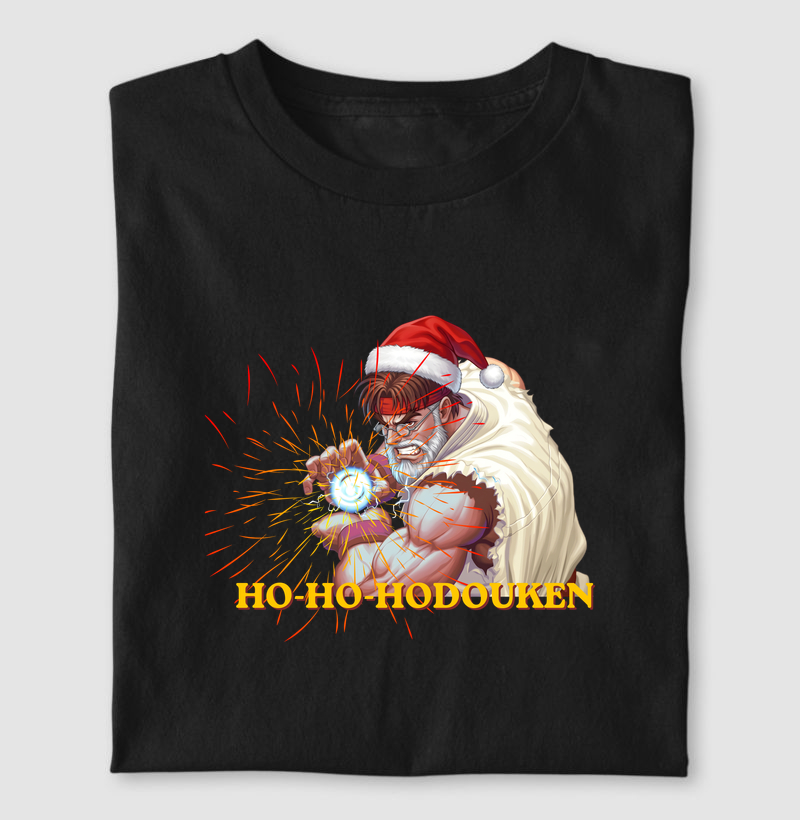 Ho-Ho-Hodouken - Camiseta