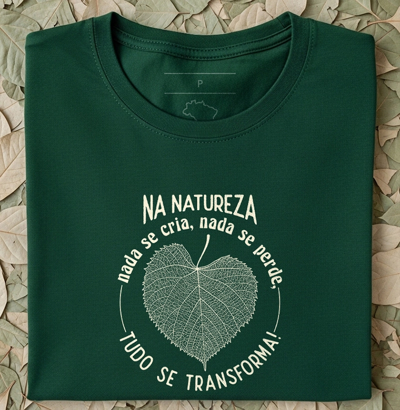 Na natureza tudo se transforma 