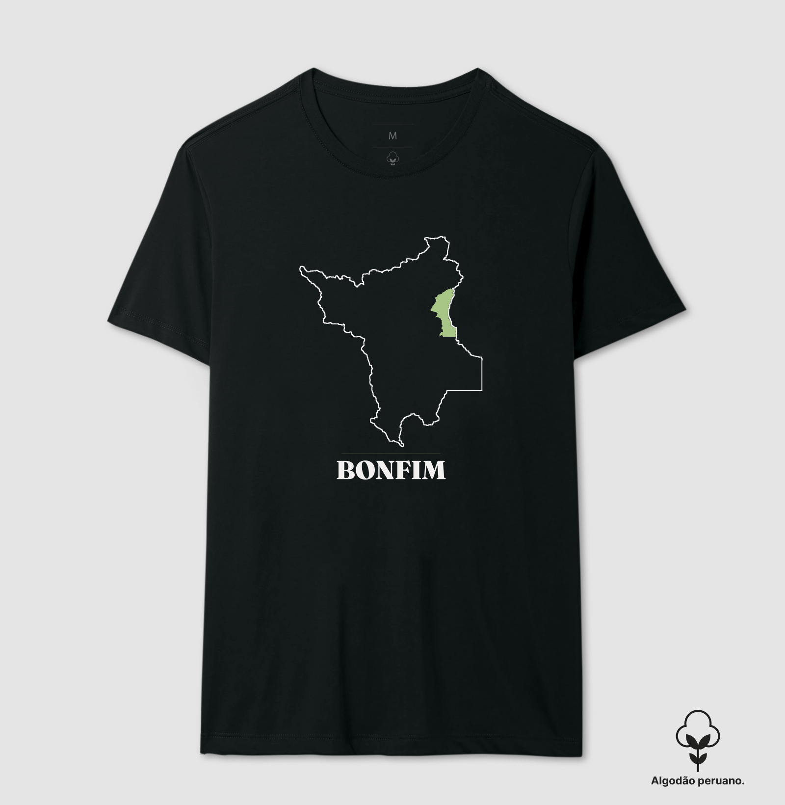 Bonfim | Traço RR - Camiseta Algodão Peruano