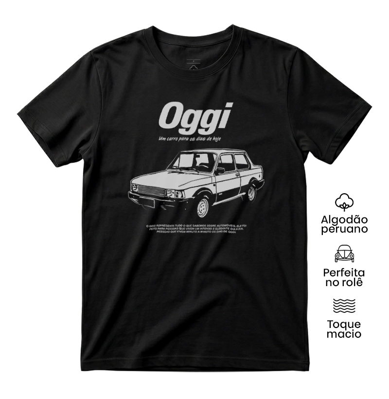 Oggi - Camiseta Algodão Peruano