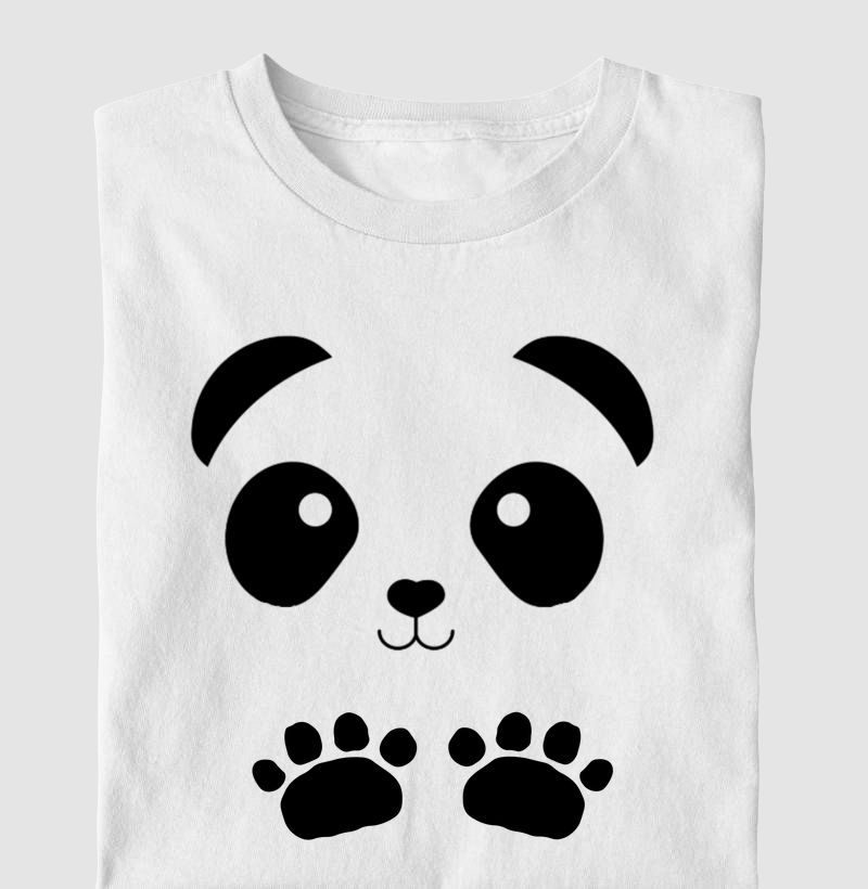 Camiseta Infantil Panda