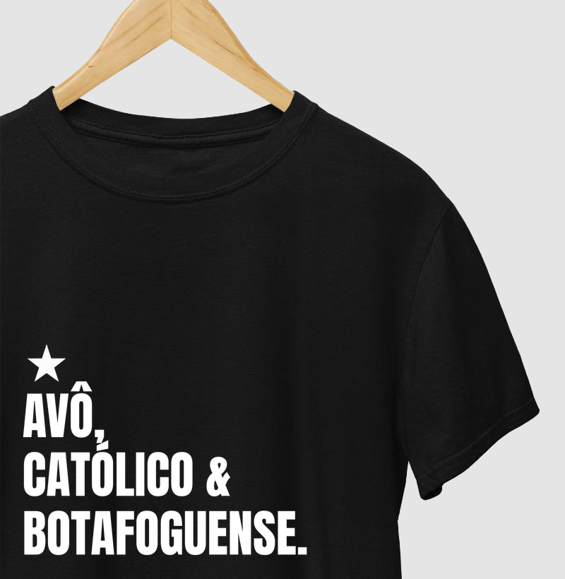 Avô, católico e botafoguense