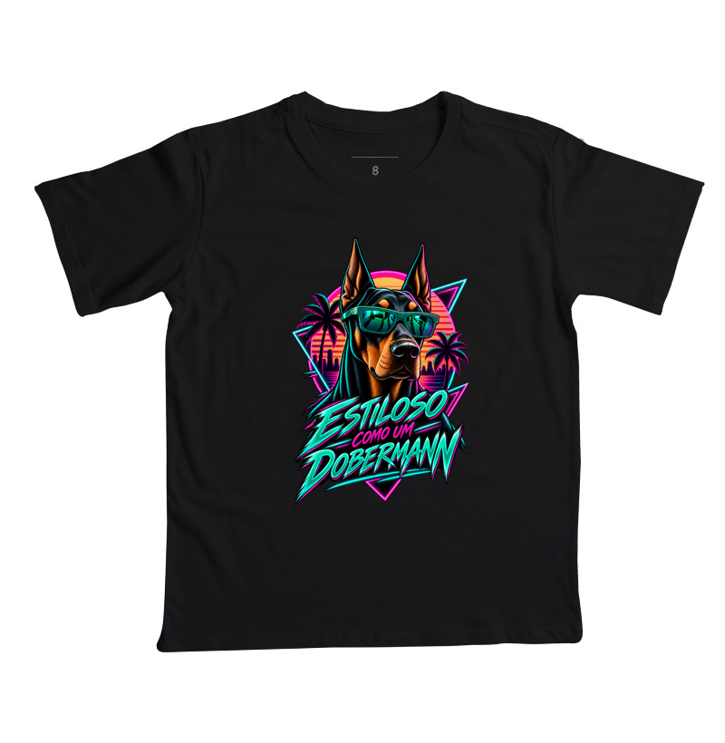 Estilso como um Dobermann - Camiseta Infantil
