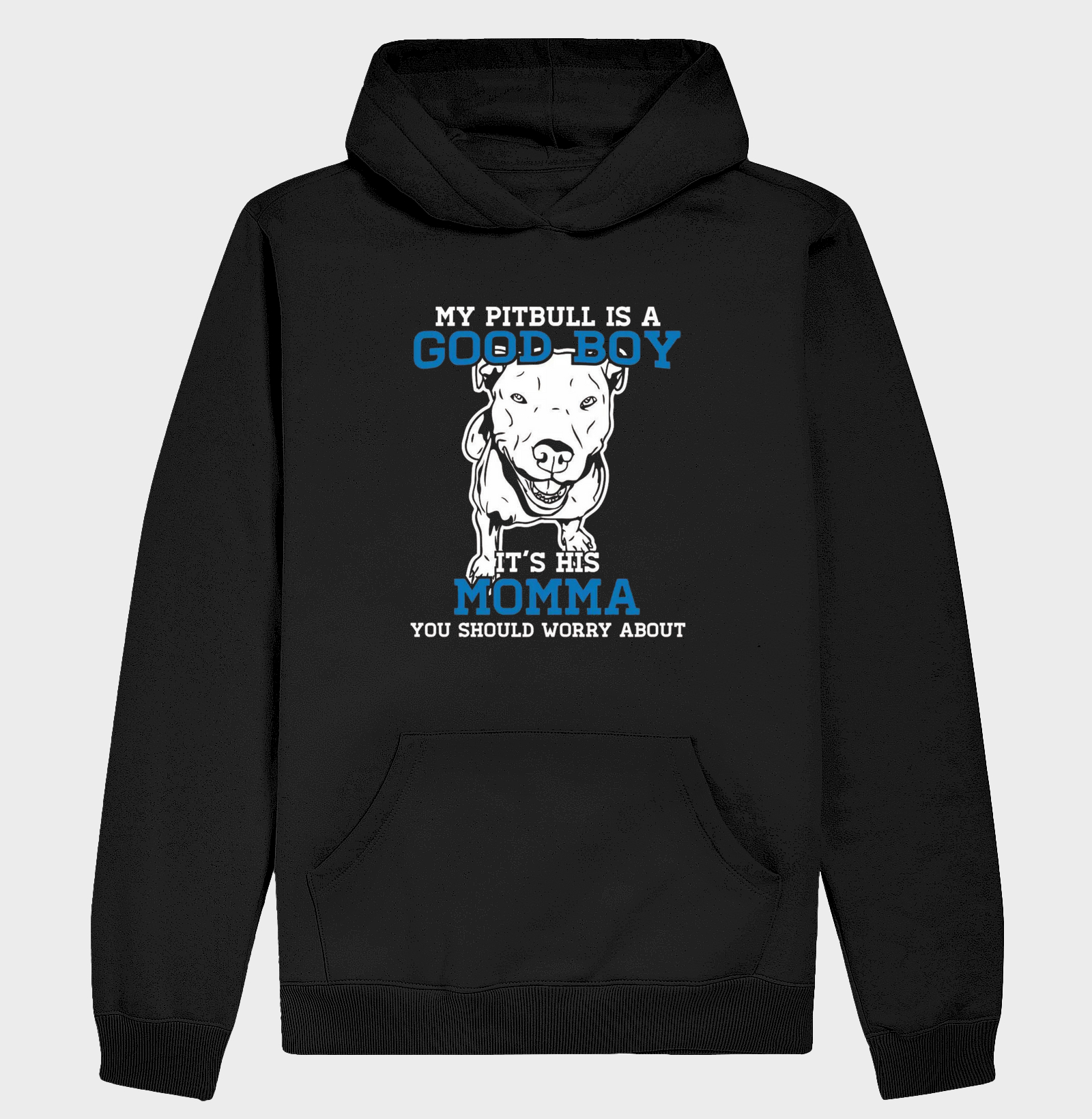 My Pit bull is a good boy...