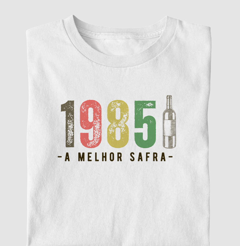 Camiseta A Melhor Safra 1985