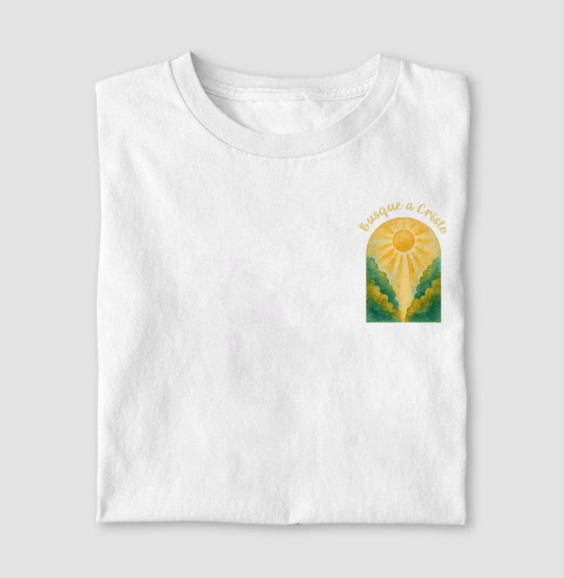 Camiseta "Busque a Cristo"