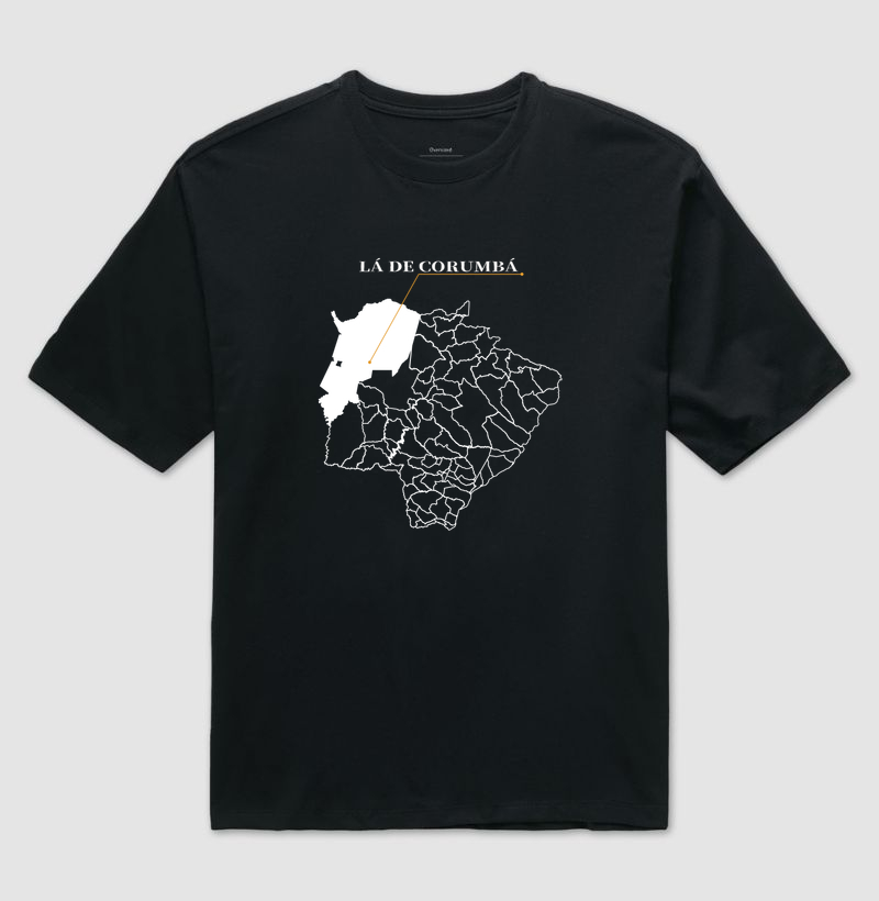 Corumbá | Origem MS - Camiseta Oversized