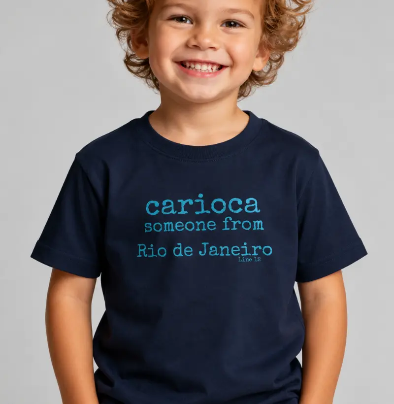 CARIOCA EM TURQUESA